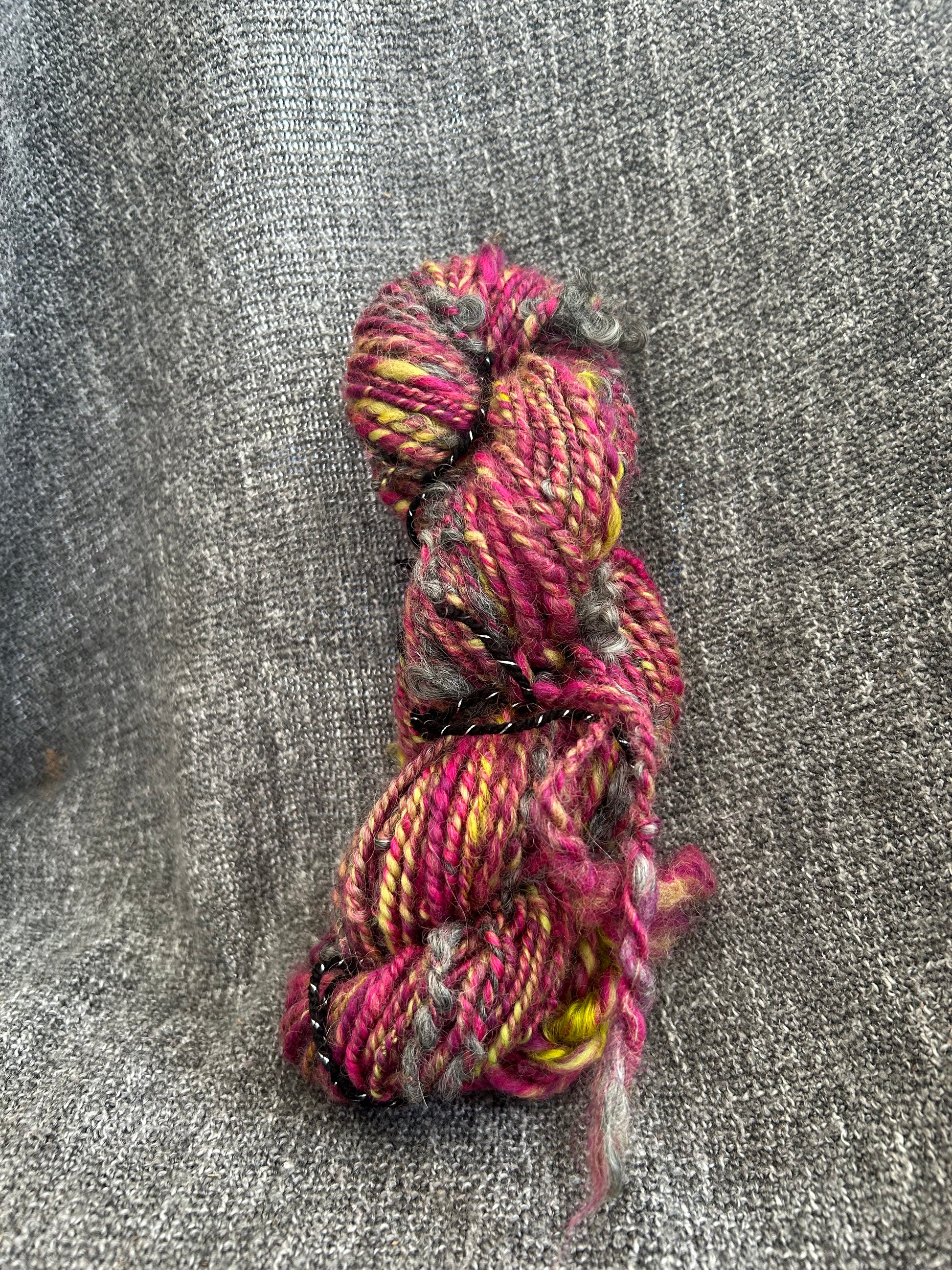 Corriedale and Wensleydale’s locks Handspun Yarn