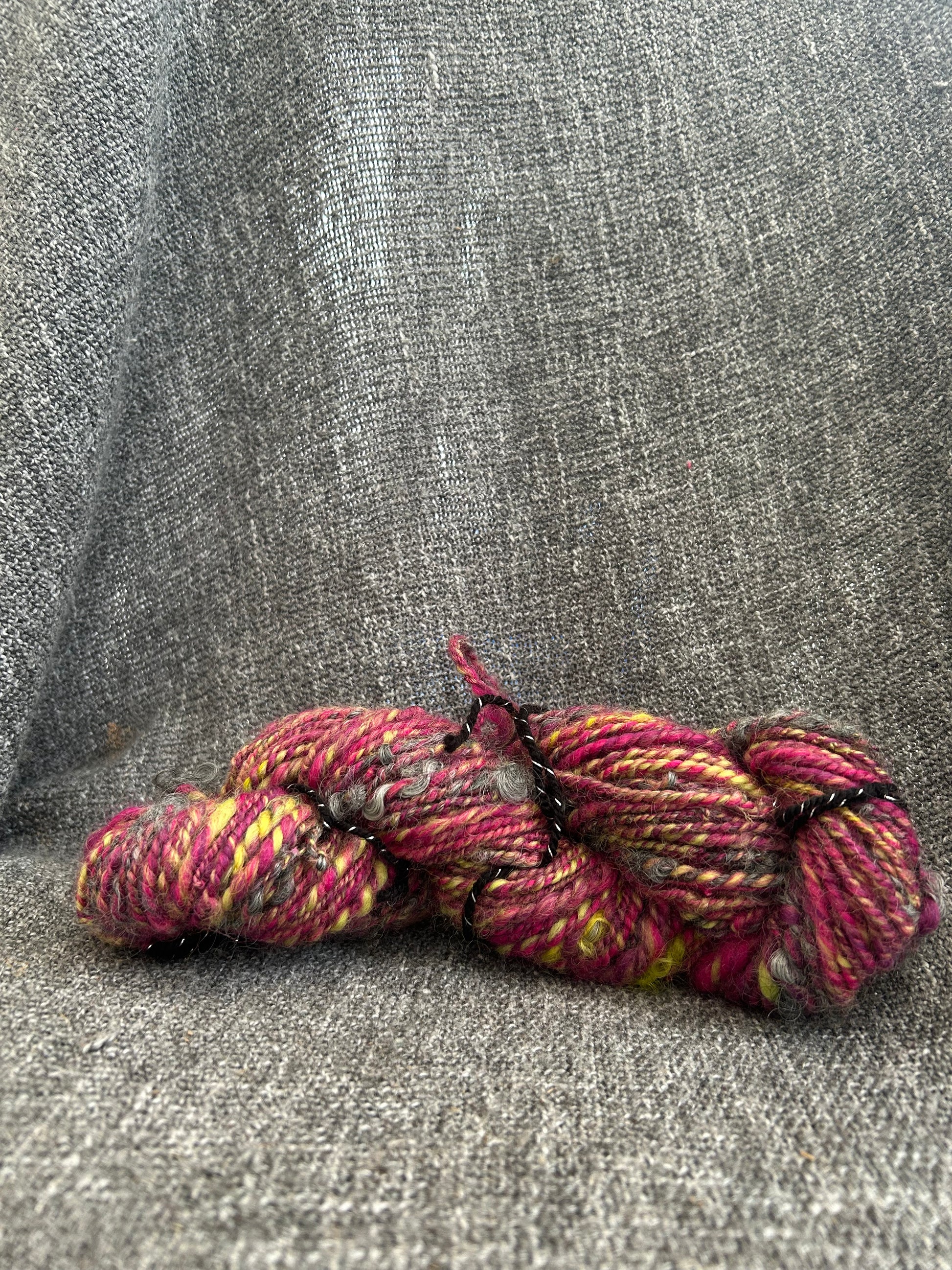 Corriedale and Wensleydale’s locks Handspun Yarn