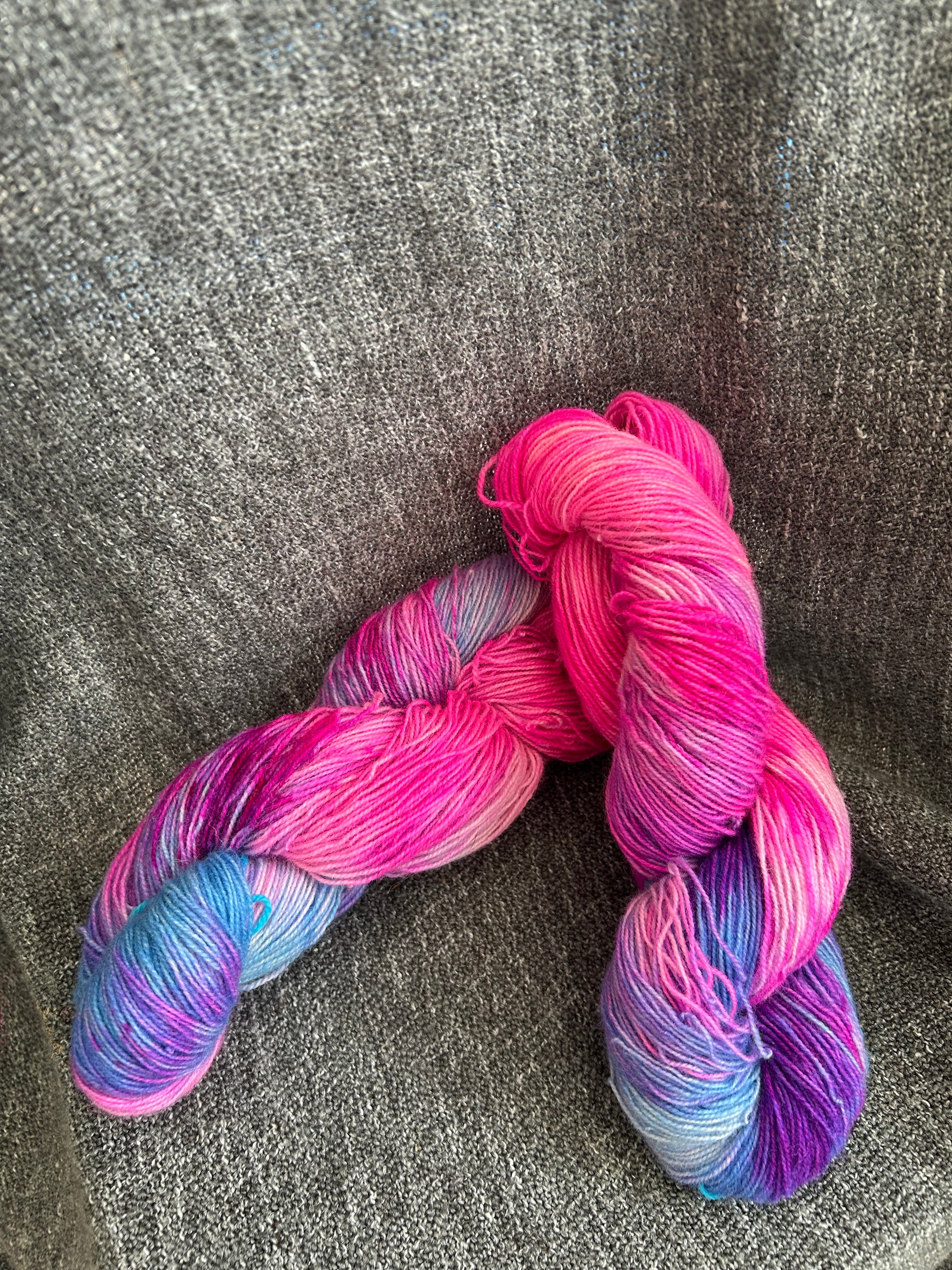 Wildflowers & Waterfalls sock yarn