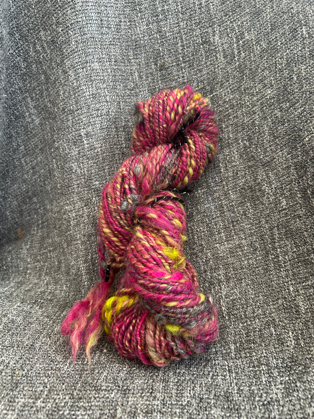 Corriedale and Wensleydale’s locks Handspun Yarn