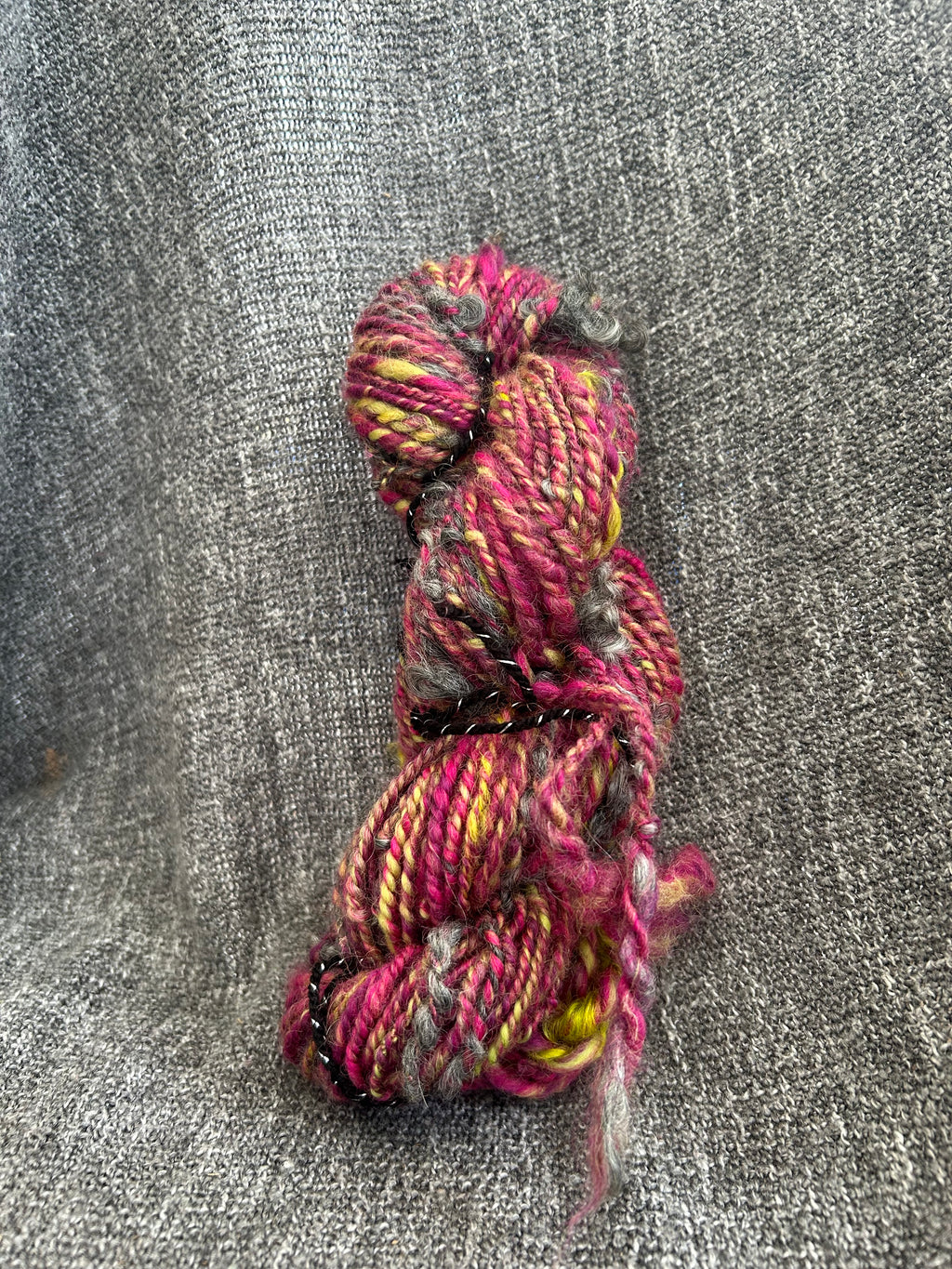 Corriedale and Wensleydale’s locks Handspun Yarn