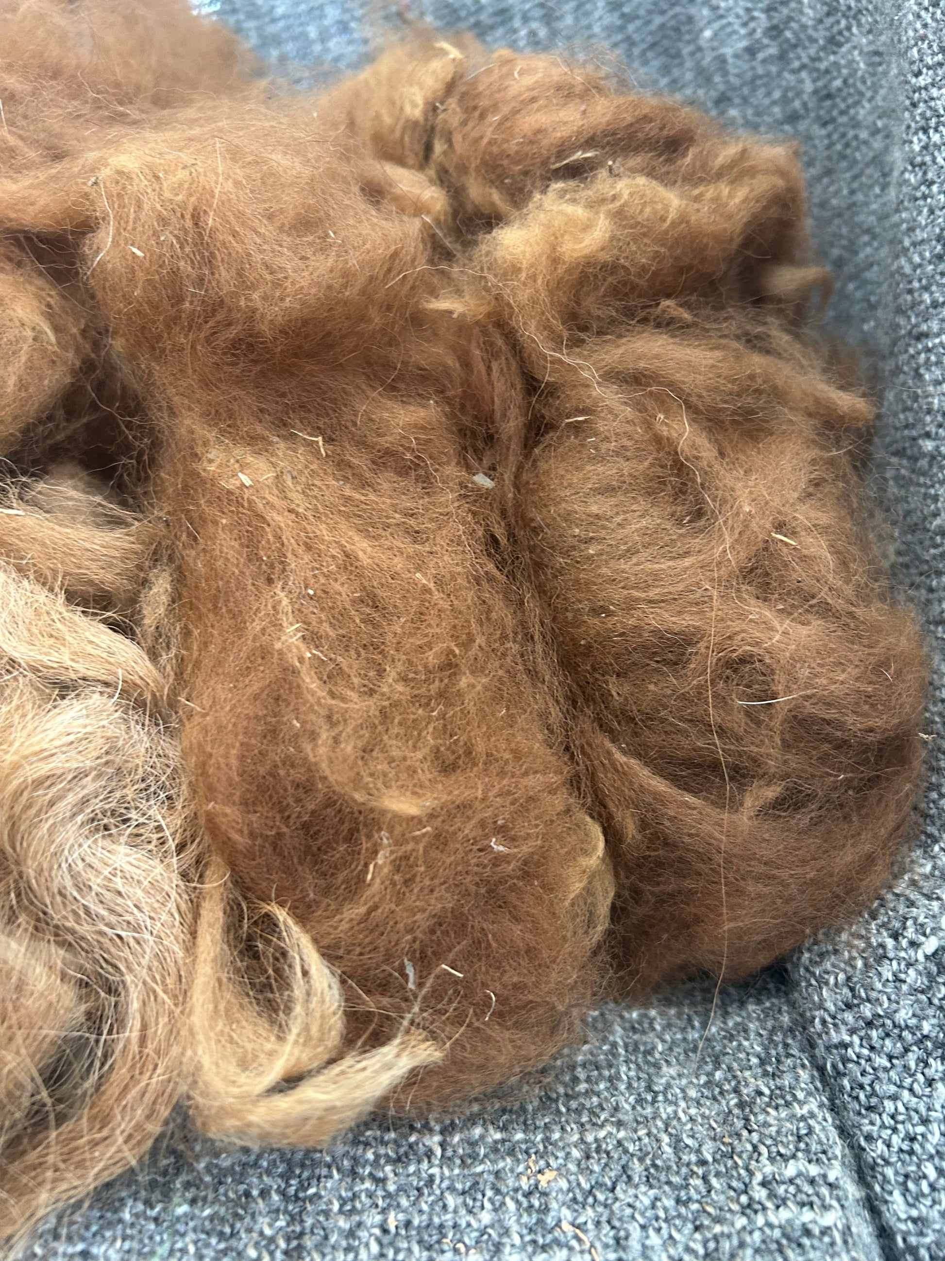 Raw Suri Alpaca Fleece
