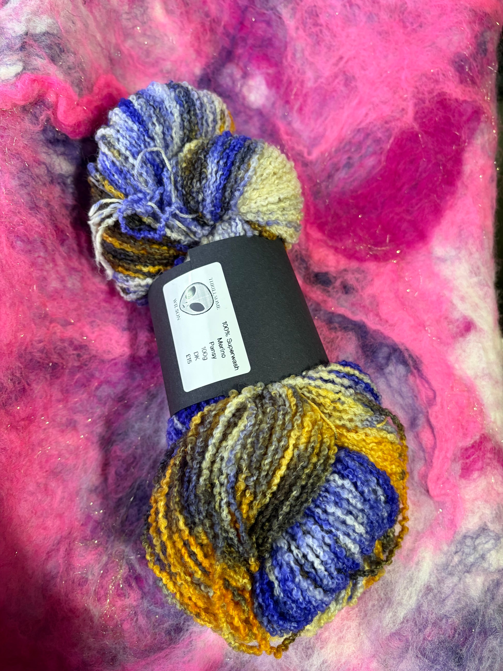 Pansy Merino Boucle Blend