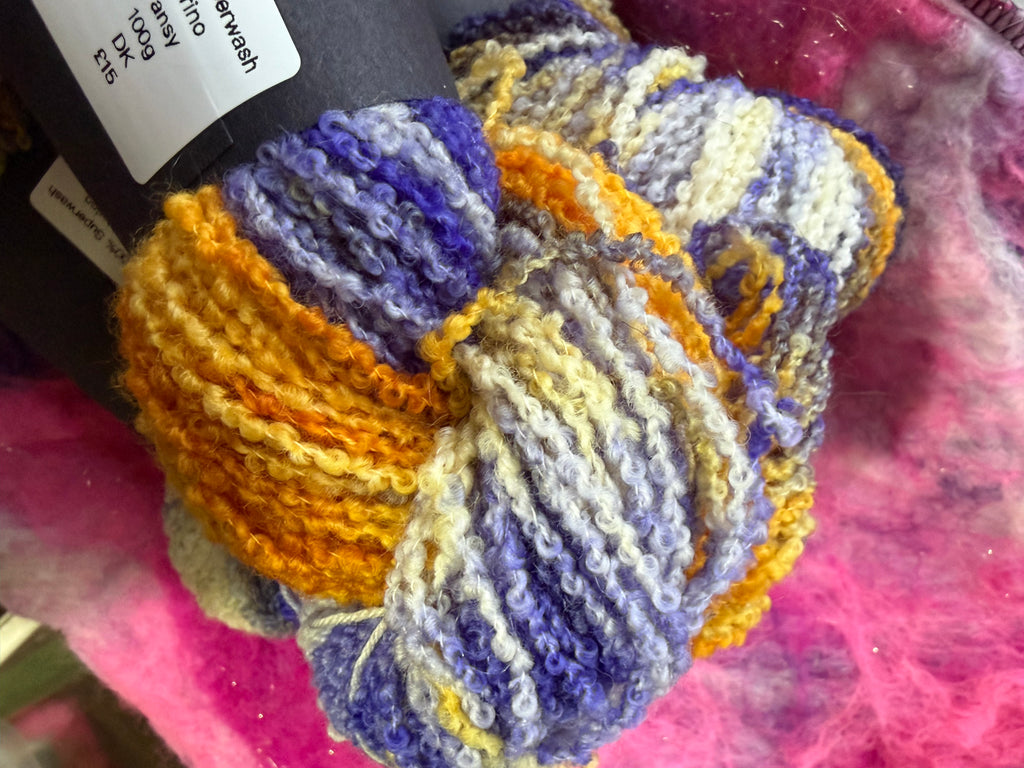 Pansy Merino Boucle Blend