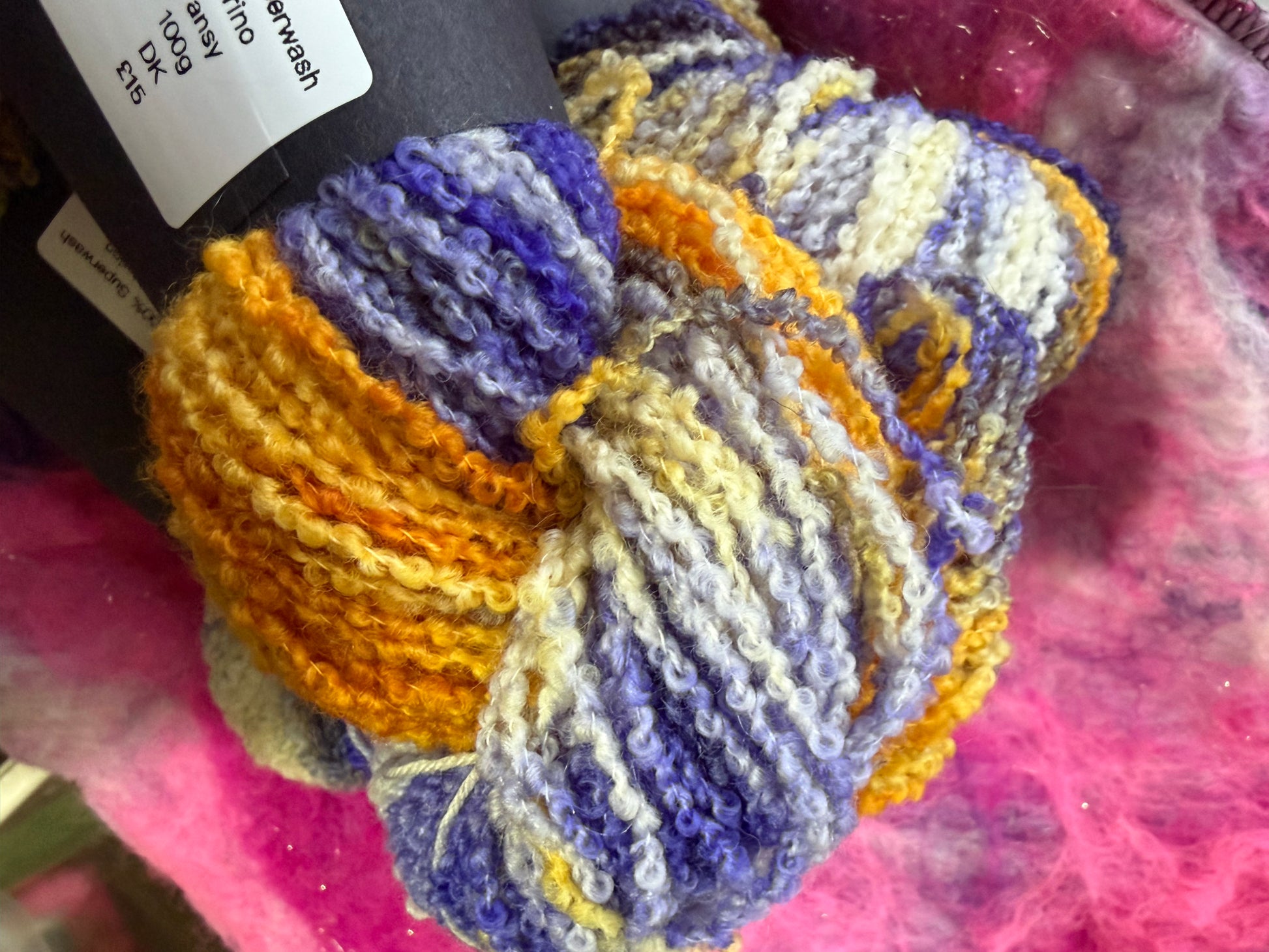 Pansy Merino Boucle Blend