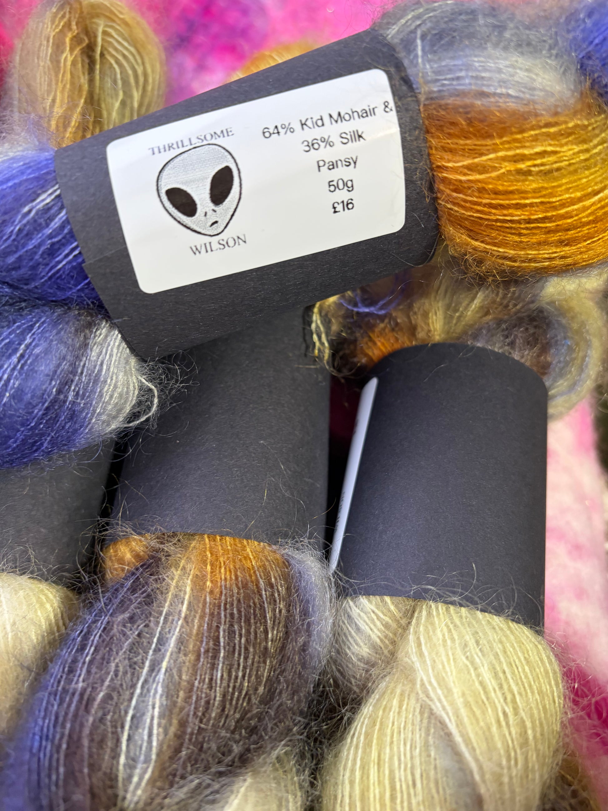 Pansy Mohair Blend